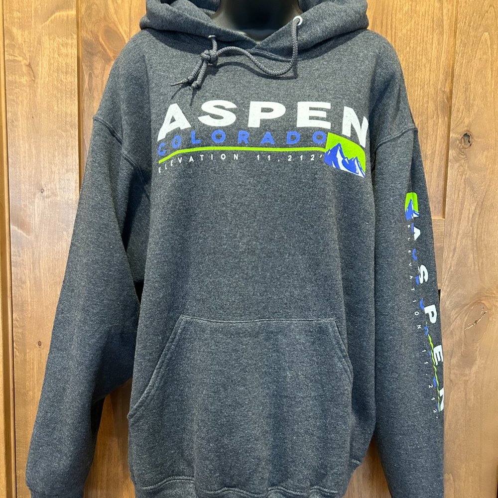 Aspen Mountain Ski Resort Hoodie (NEW) - Picture 8 of 12